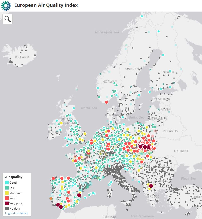 European Air Quality Index
