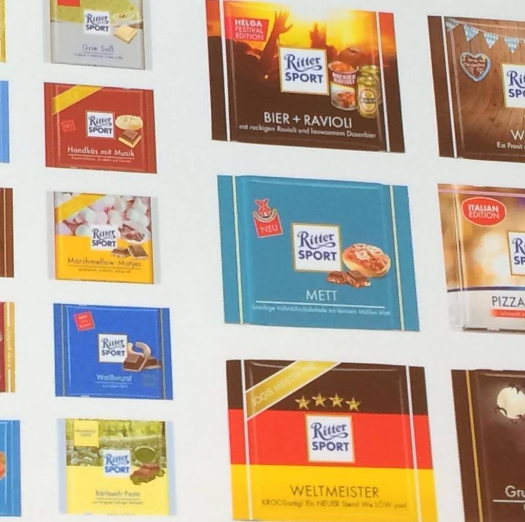 tinoschwanemann's tweet photo. I want the #mettwurst #chocolate of @rittersport! @elbkindgmbh at #epicaawards #berlin #digitalmarketing #opensourcemarketing #advertising #marketing #crossmedia #rittersport #campaign #adcampaign #chocolate #event #berlin #strategy #content #ad #customi… https://t.co/pjYmKk7Lfc https://t.co/uXuaQLh6DW