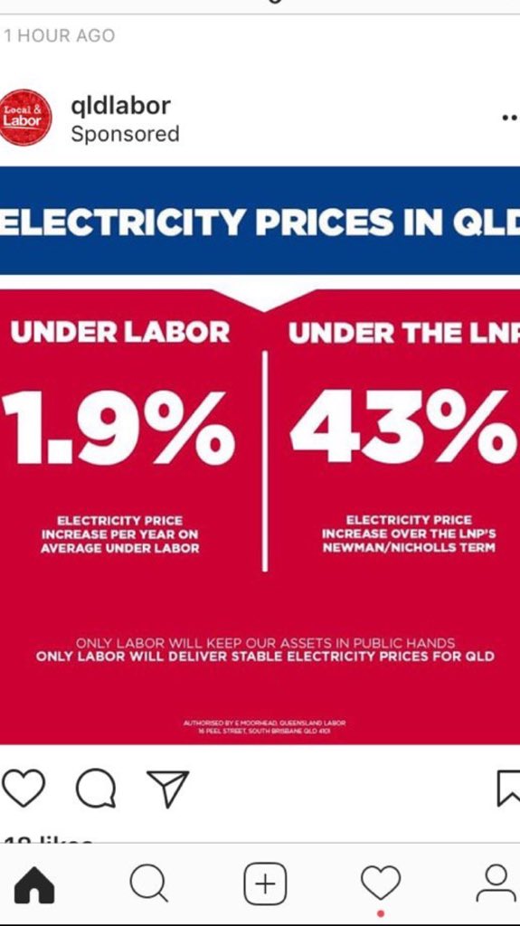 MarkBaileyMP's tweet photo. @LNPQLD @QLDLabor @AnnastaciaMP Look in the mirror LNP - 43% price surge under Newman & Nicholls & tried to privatise our power assets #diditbefore #woulddoitagain https://t.co/qCP0LQIOtn