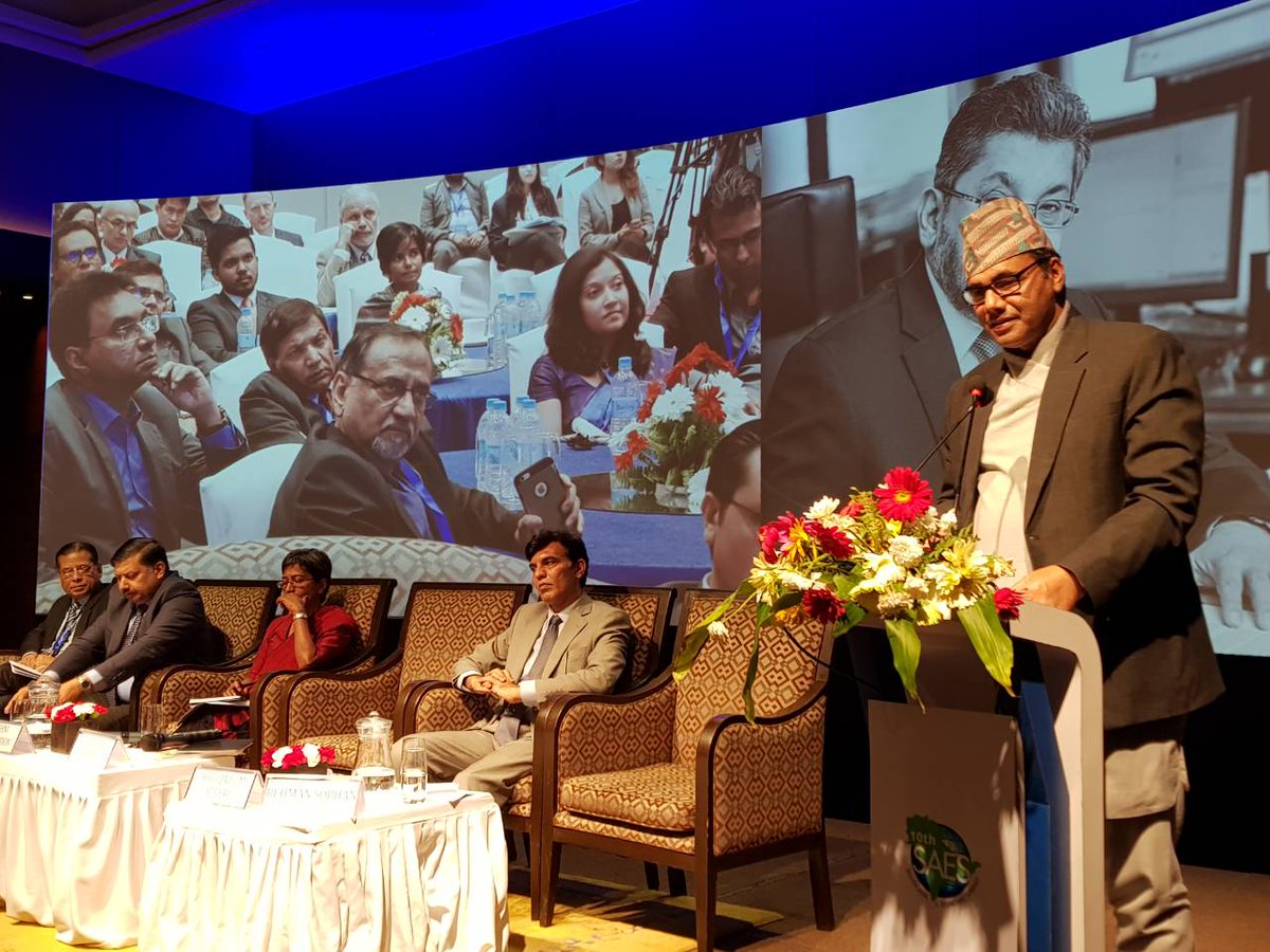 sawteenp's tweet photo. Saman was a silent revolutionary who influenced the ways negotiations are done between parties with asymmetric powers, Dr Posh Raj Pandey, Chairman @sawteenp remembering Dr Saman Kelegama at #SAESX #Day3 https://t.co/gpecKvpTXZ https://t.co/2JPQqhw9HW