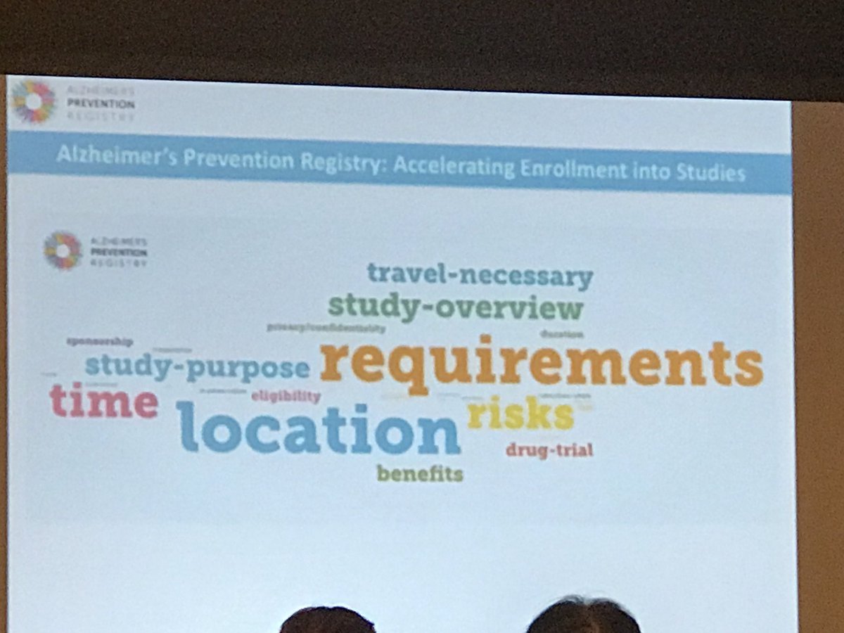 DrAudreyGabelle's tweet photo. Great #CTAD2017 in Boston hope of news drugs for early phase of #AlzheimersDisease @CHU_Montpellier https://t.co/7eC8ZcyNg5