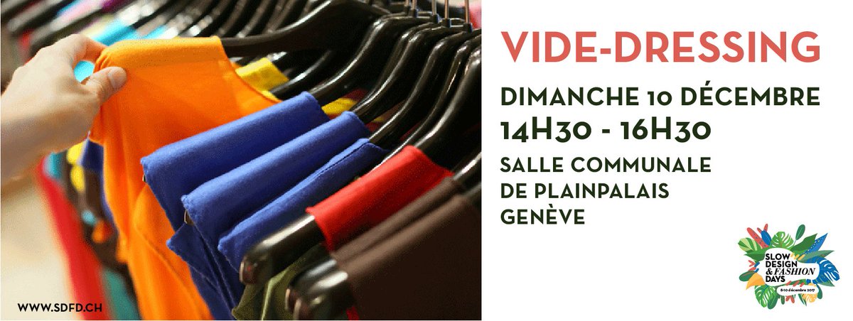 slow_ch's tweet photo. Envie de #nouveauté dans votre #garderobe sans vous ruiner et en toute bonne #conscience ? Pour cela, quoi de mieux qu’un #videdressing? Infos: https://t.co/IsnKseDWED #sdfd2017 @nicefuture_ch https://t.co/BBJhTe0MSP