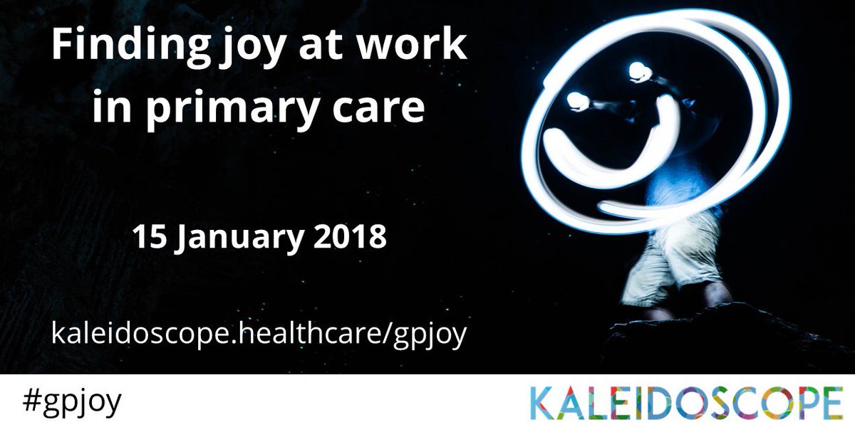 kscopehealth's tweet photo. Looking for joy in primary care? Join us at #gpjoy on 15/1. Two weeks left to get early-bird rate of £99+vat until 30/11. More info: https://t.co/2qvcgOnBJk https://t.co/Z0hECJvEhL