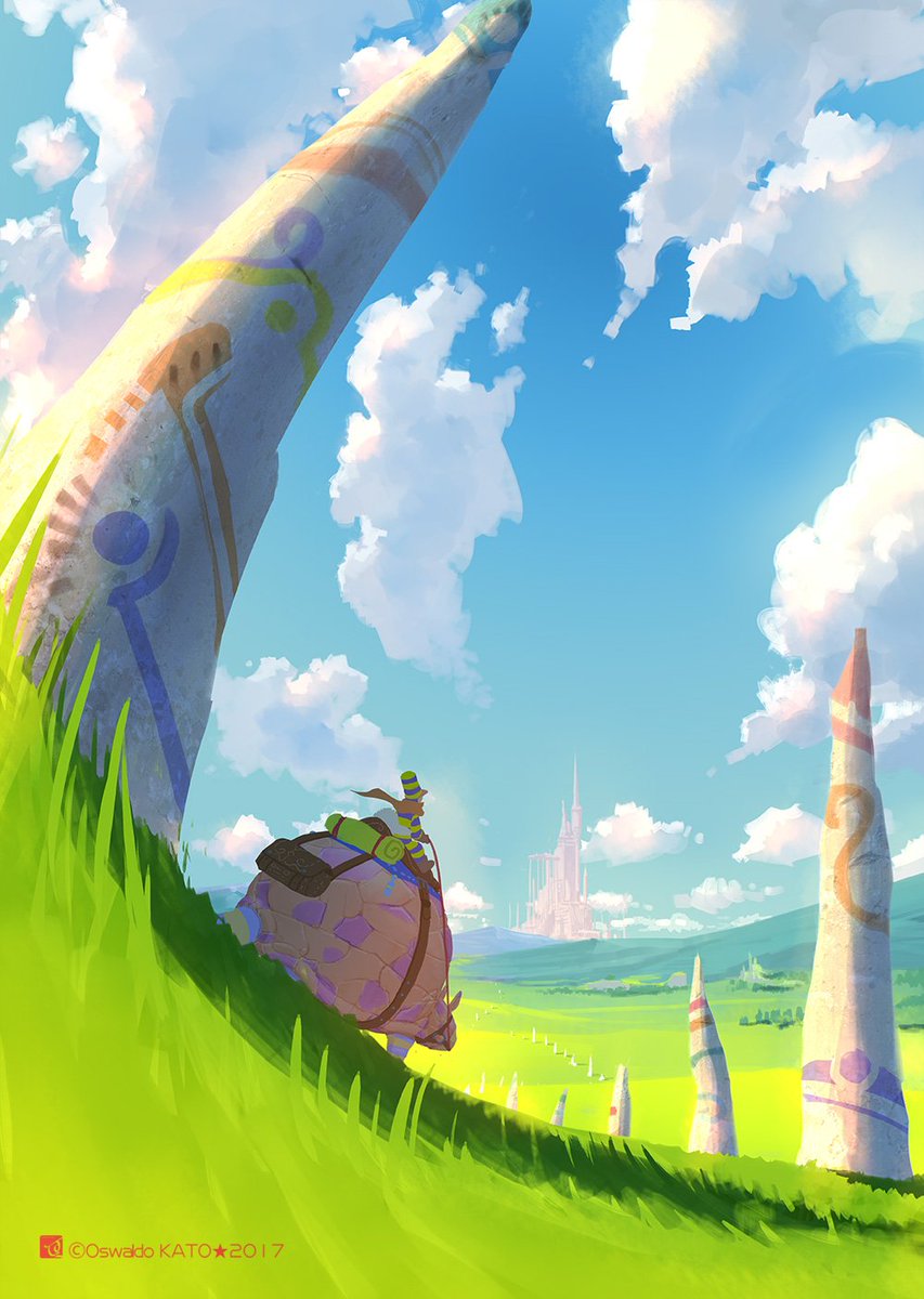 Twitter पर 加藤オズワルド コミティア122新刊のご紹介 Fantasia 日々描き綴ったファンタジーイラスト の中で空が印象的なものを選りすぐり 描き下しを加えたフルカラーのイラスト集 B5 30ページ 1000 ゆっく旅をするように味わってほしい一冊 サークル