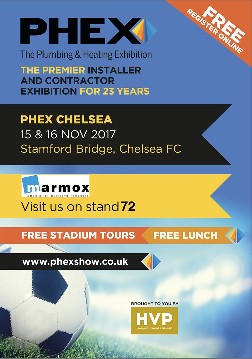 MarmoxUK's tweet photo. Enter to win great prizes on stand 72 #BlueTagWinterPromo
@PhexShow Chelsea
https://t.co/BRrayjClck https://t.co/UG5xiACgfN