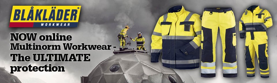 KiowaLtd's tweet photo. NEW online @KiowaLtd from @BlakladerUK #Multinorm workwear. High quality clothing that meets todays regulations #kiowa #blaklader #hiviz #Workwear #clothingbrand #Clothing
https://t.co/ibYZ8mVheG https://t.co/uvh4KlXcii
