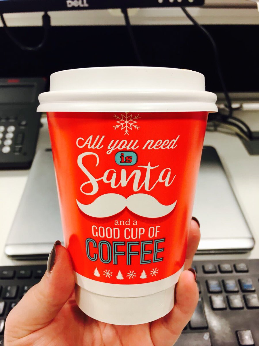 talentrb's tweet image. It's November. It's November. It's November... BUT they've cracked out the Christmas cups at CHQ 🎄