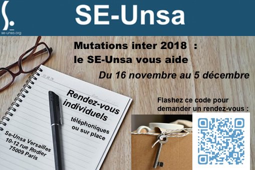 SE_Versailles's tweet photo. #Mutation2018 : cela démarre aujourd'hui et le @SE_Versailles vous aide durant cette période https://t.co/6mOuSyX5VM
