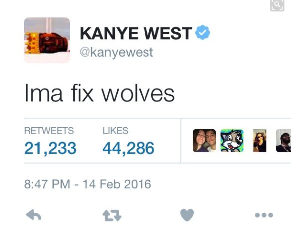 MattHoltTips's tweet photo. Fair play to Kanye 👏 https://t.co/VwBYdihrrD