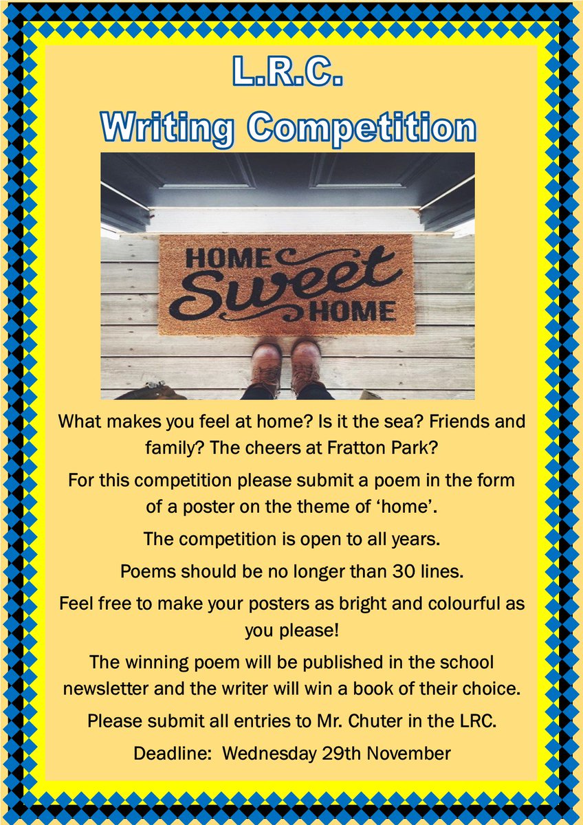 MiltoncrossAcad's tweet photo. Don't forget to get your entries in for the @MiltoncrossAcad Writing Competition! @MX_PEdept @MX_Humanities @MXDofE @ScienceMiltonX @mx_studentvoice https://t.co/er7p0BoUbn