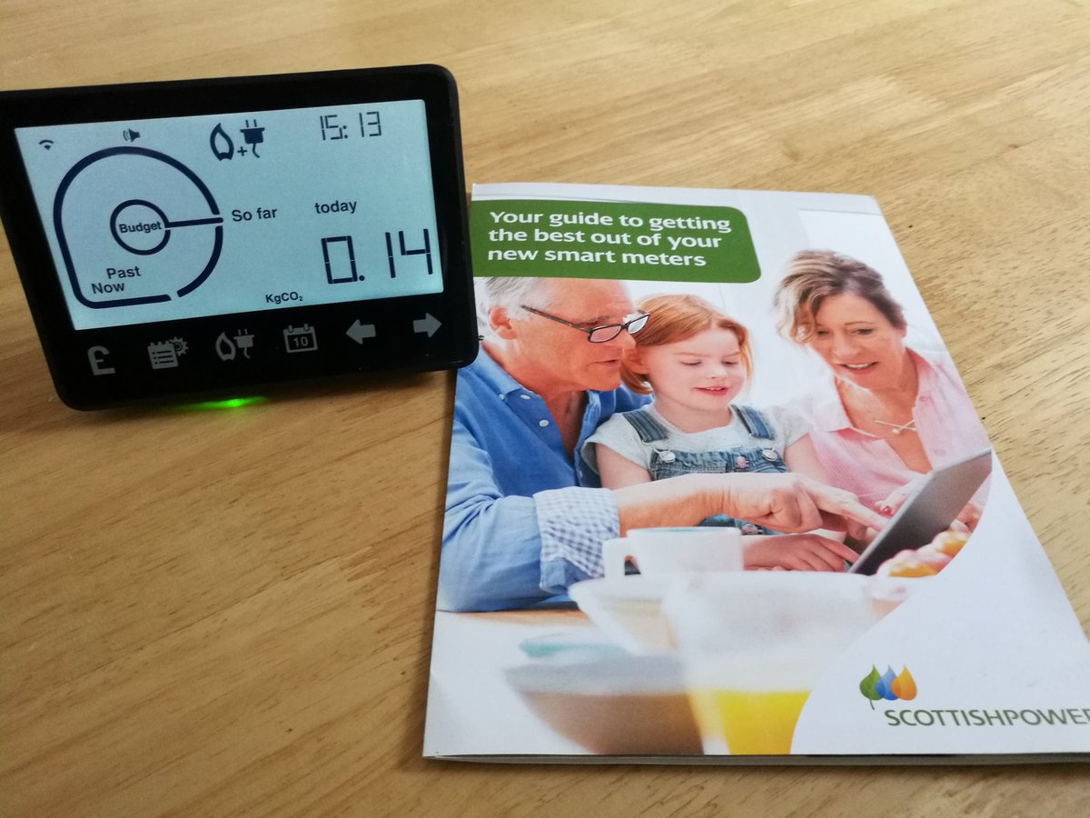 paulakivim's tweet image. The #smartmeter is installed! Stressing out even more about my CO2 emissions #smartmeterrollout