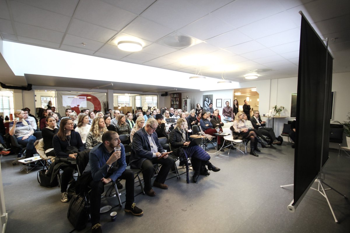 OpinionOslo's tweet photo. God stemning og bra faglig nivå på vårt seminar om spisetrender i morges. 100 kunder på besøk på #vulkan Oppsummering på nett kommer! https://t.co/i1bR27EZi4