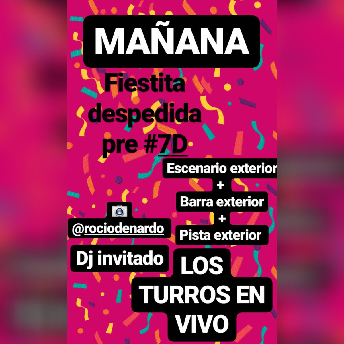 SUPER SORTEOOOO. 
¡Sorteamos 5 entradas sin cargo 
Para participar dale rt a esta publicacion y seguinos!