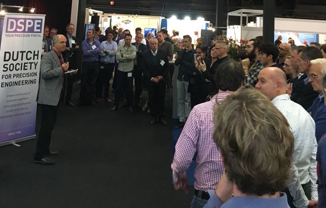 DSPEnl's tweet photo. This afternoon at the #PrecisionFair @Precisiebeurs: the @DSPEnl Wim van der Hoek Award 2017. Stay tuned! https://t.co/BKsW46X1Ga