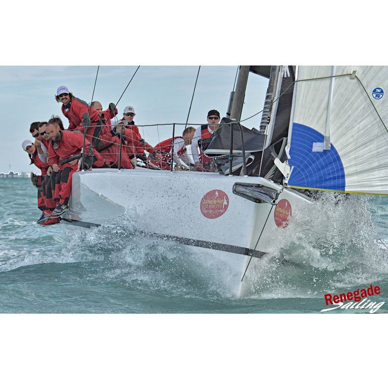 RenegadeSailing's tweet photo. Spookie on downwind Key West Race Week 2016 #zeilen #segeln #vela #voile #segler #jedrenjak #plachetnice #purjealus #violier #γιότ #veleros https://t.co/K9YrJEX8EI