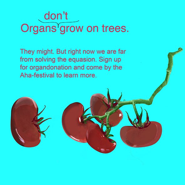 RecycleMeLife's tweet photo. #organdonation We are not there yet. Organs don't grow on trees! Sign up as an organ donor! https://t.co/4oinvET60W https://t.co/F7GM6wWnhV