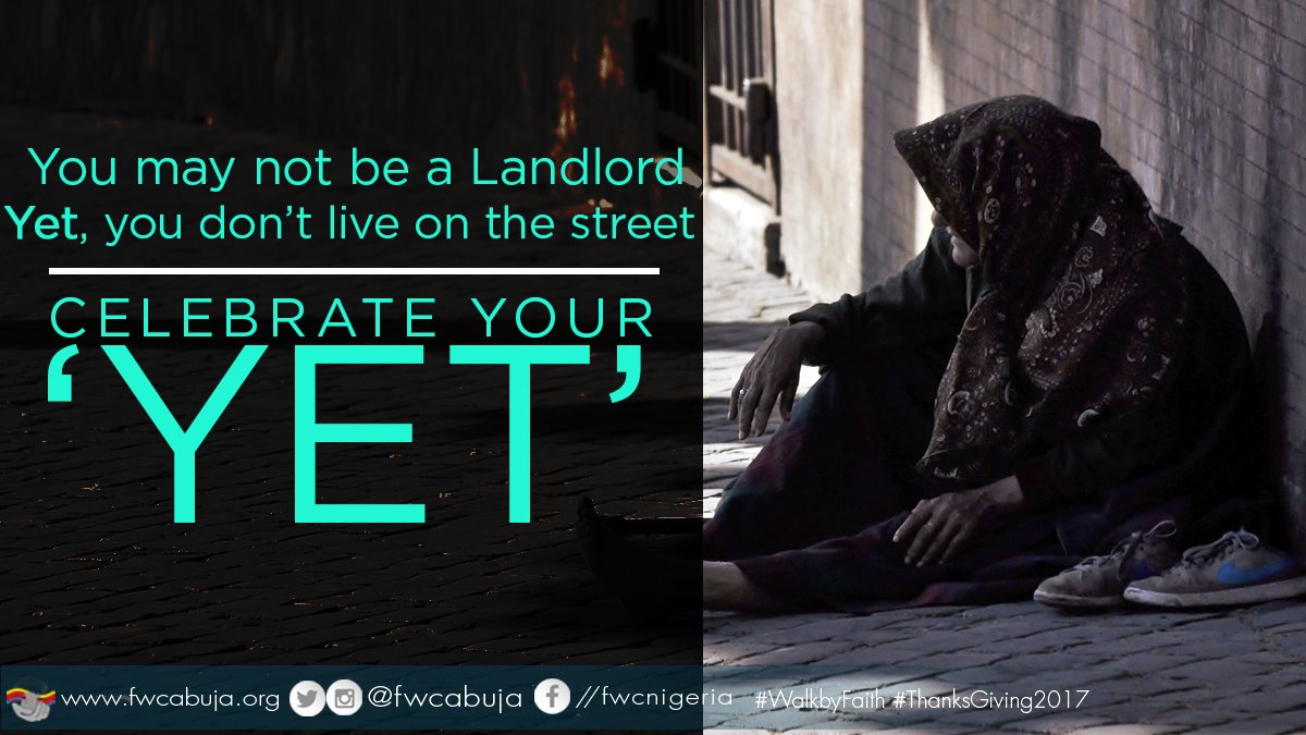 #ThinkBack, there is always a reason to #ThankGod
Celebrate your ‘Yet’.
#ThanksGiving #ThanksGiving2017 #Grateful #WalkbyFaith