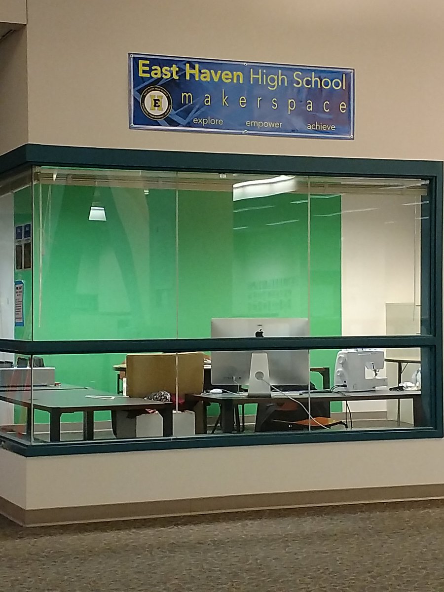 EHHSLMC's tweet image. It&apos;s official. #makerspace #maketolearn #makers #create #innovate #weareEHPS