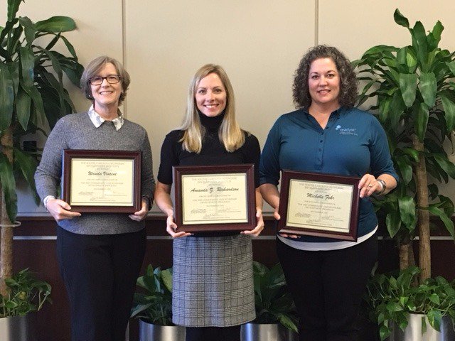 DivEconomicDev's tweet image. Congratulations to Wanda Vincent, Amanda Richardson, and Michele Fehr for graduating from Economic Developers School!