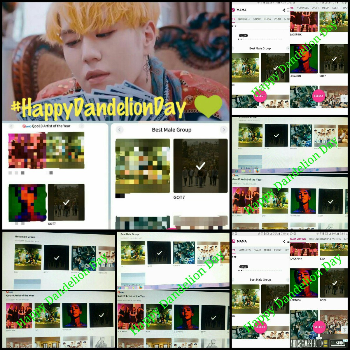 EGY_IGOT7's tweet photo. Celebrate our maknae birthday by mass voting for #GOT7 💪💚
Work hard aghase 🐥
#EgyptianIgot7
#Got7Egypt 
#Yugyeom 
#DandelionYugyeomDay https://t.co/Tv4qlUum76