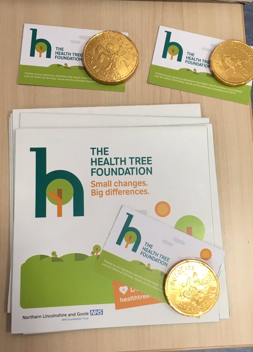 HealthTree_NLAG's tweet photo. Have you been lucky enough to find a golden chocolate penny today @ScunnyHospital  and @GrimsbyHospital ? https://t.co/xczxhT8Bkq