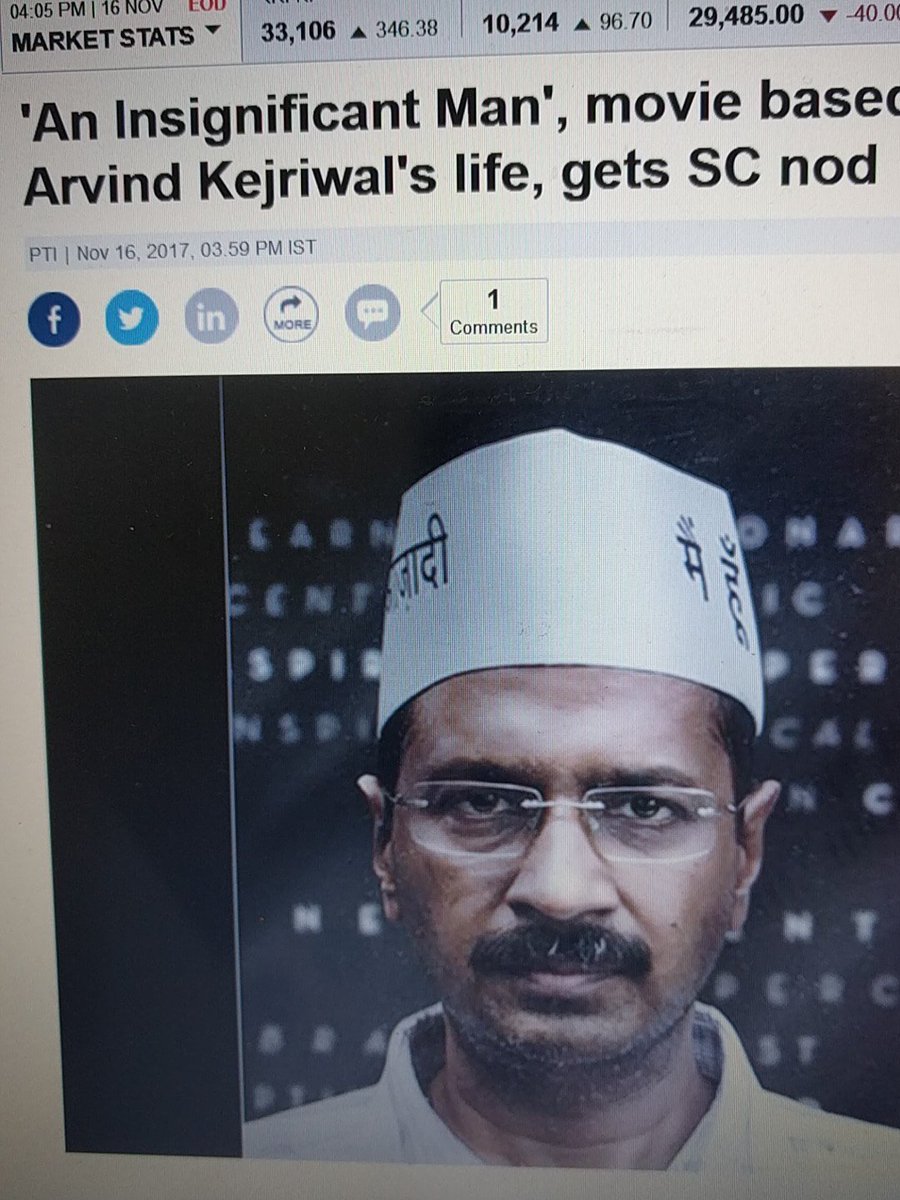 ShrishKotiyal's tweet photo. #InsignificantMan will play a very smart role in next election. 🤓 really! https://t.co/yfZIfsQIBI