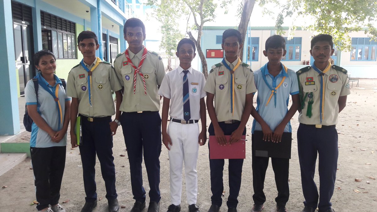 gdh_aec's tweet photo. 1st gdh scout group at "JOB DAY" #SocialWork #Skills #Fundrising #IntraPersobalSkills. @EducationMV @MohdShifaz @aishathshiham @ScoutMV https://t.co/VAnsZQnDZk