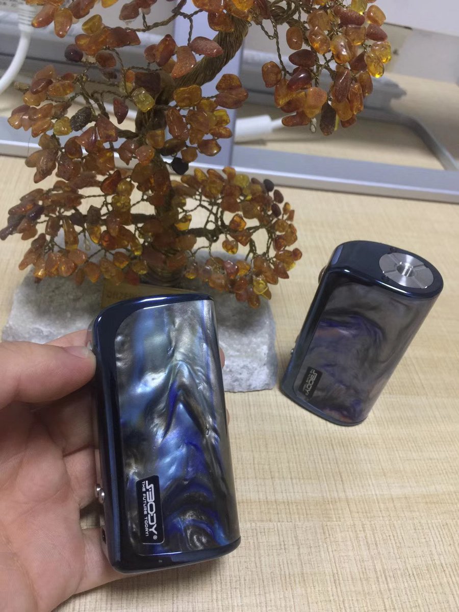 sbodytech's tweet photo. Lastest Legend!!! available!!!
---original DNA 75 chip.
---Multicolor Resin
---support: 18650 / 26650 battery
---Escribe undate able
-----😄😄😄----- https://t.co/2N3HogGFwR