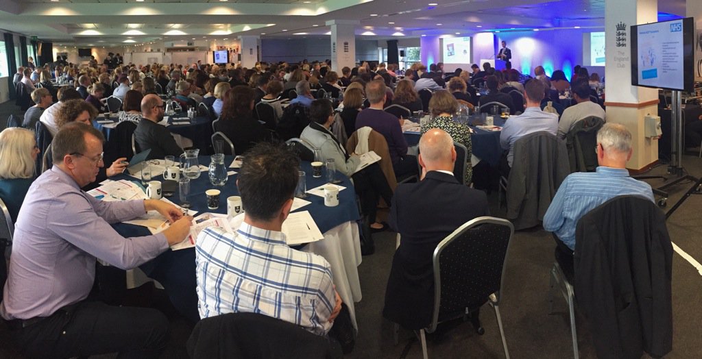 A packed room for today's #acpfit4thefuture conference @NHS_HealthEdEng