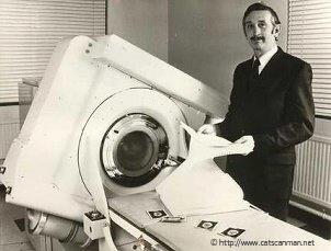 October 1st 1971 in London - The first clinical CT was performed on a patient with a suspected frontal lobe mass, on a prototype scanner developed by Hounsfield &amp; his team at EMI #ThrowbackThursday