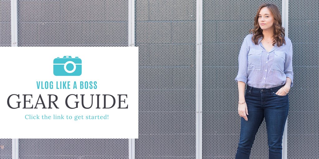 Schmittastic's tweet image. Want to #VlogLikeaBoss but you're unsure about gear? I put some of my thoughts on getting started here: savvysexysocial.com/gearguide