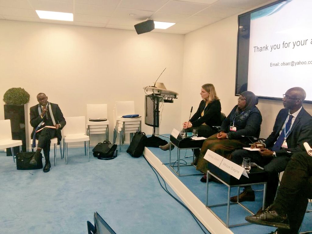 endaenergylinks's tweet photo. @secou_sarr  réitère l'engagement de @endaenergylinks dans la mise en oeuvre de l'Alliance sur le marché carbone.
#SideEvent Alliance Carbon market
#COP23 
#EndaCop23 https://t.co/L9iDqJcfl4