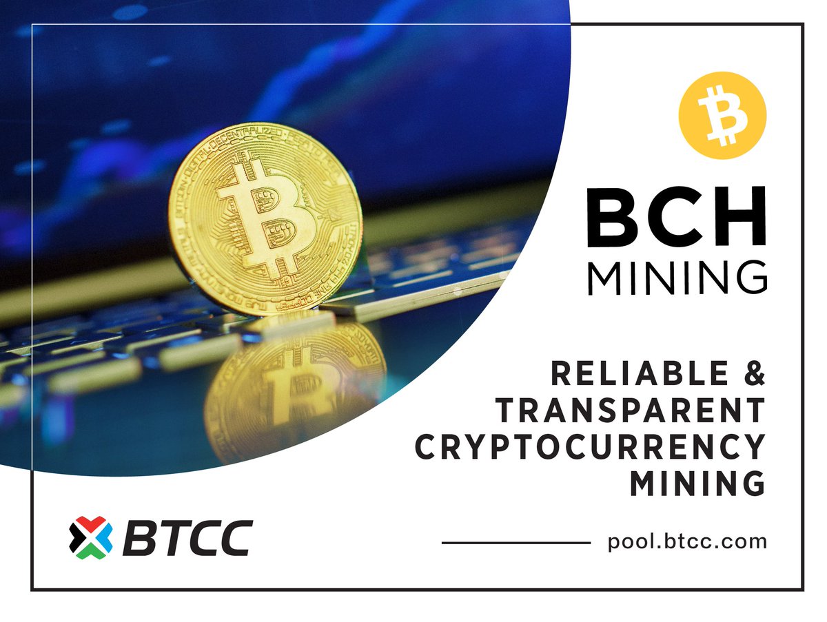 BTCCexchange's tweet image. BTCC has introduced #bitcoin cash (BCH) mining! 😎😎😎 pool.btcc.com @BITCOlNCASH
