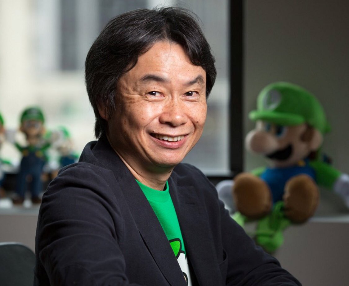 Happy Birthday To Shigeru Miyamoto, born November 16, 1952. 