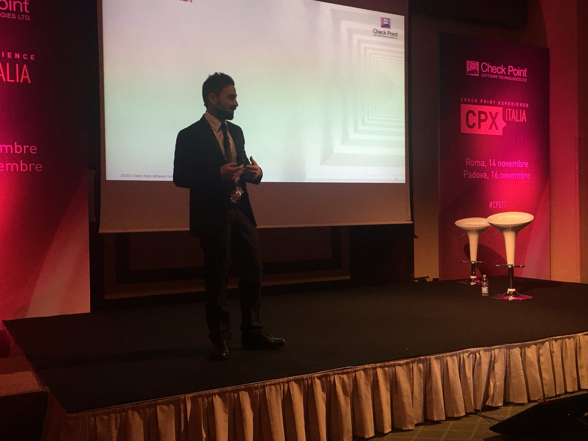 MarcoLorux's tweet photo. #Fanuli #cpx17 prepararsi al #gdpr è sfida senza precedenti. Tema su cui si parla e dice molto, mancano però dati e casi concreti, supporto di valore e competenze. Una sfida su cui @CheckPointItaly è stata tra le prime a scendere in campo https://t.co/ogmftRrtOu
