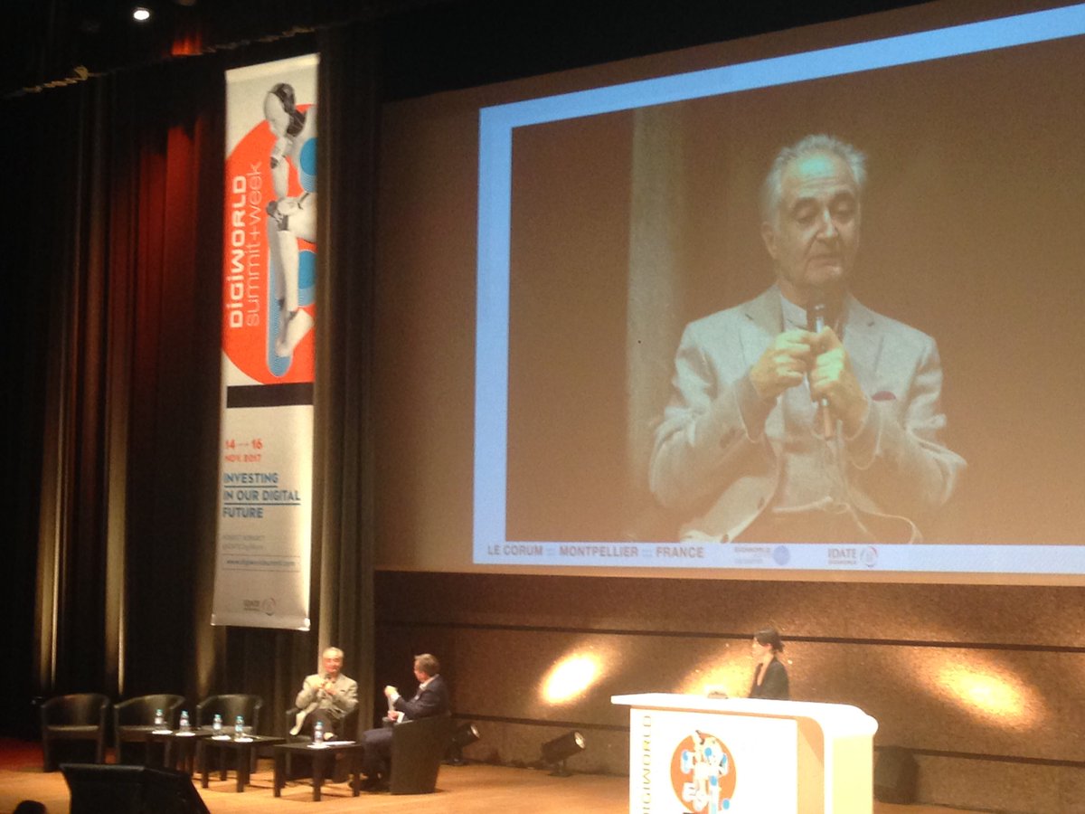 EricMariette1's tweet photo. Jacques Attali @IDATEDigiWorld #DW17 : "le lien entre numérique et neuroscience est un enjeu stratégique pour l'Europe" https://t.co/ayqsZ9Jg5h
