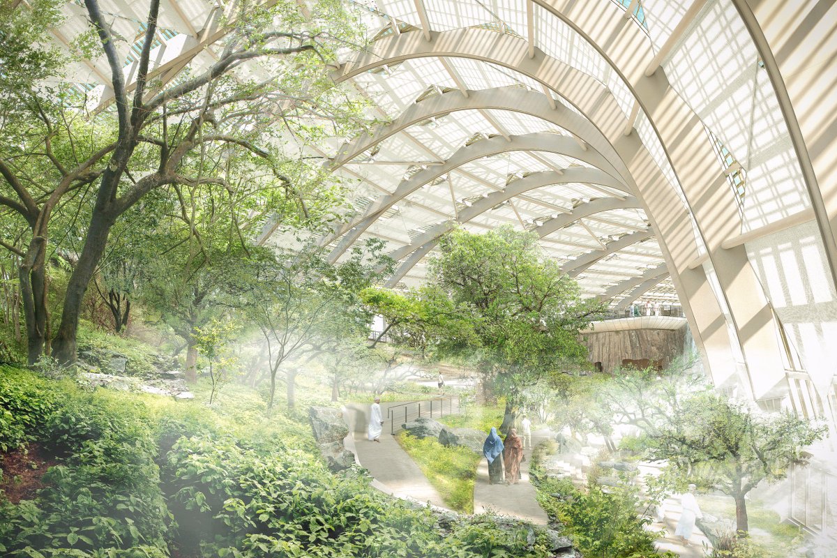 BPRecruitUK's tweet photo. #ProjectOfTheDay is the world's largest Botanic Garden planned for the #OmaniDesert by a collaboration between @ArupGroup @haleysharpe and @GrimshawArch #BotanicGarden #Architecture #Innovation #Creativity
https://t.co/vyw2Ue8ZJv https://t.co/VLUnWZSwDN