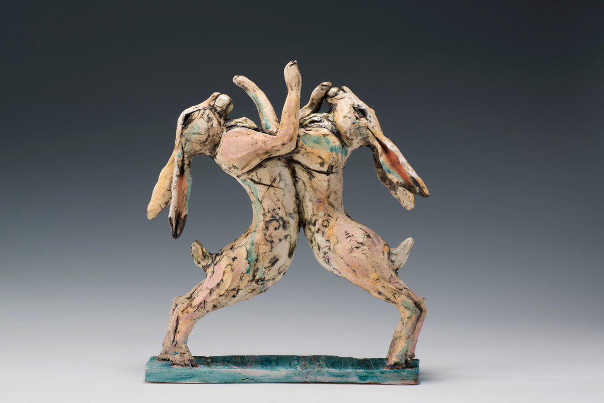 VICKY YATES
Vicky is a ceramic artist working from her studio in Beetham. Her ceramic stoneware pieces are all individual and mainly of animals and birds. This year there are some new figurative pieces.
vickyyatescermaics.co.uk