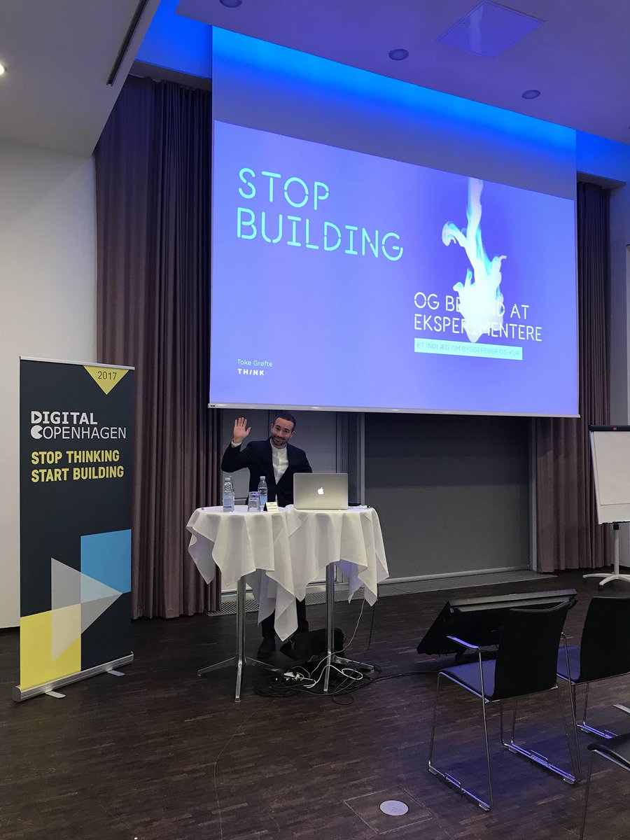 THINKCPH's tweet photo. Så kører vi. #digitalcph17 https://t.co/TtezqubjEo