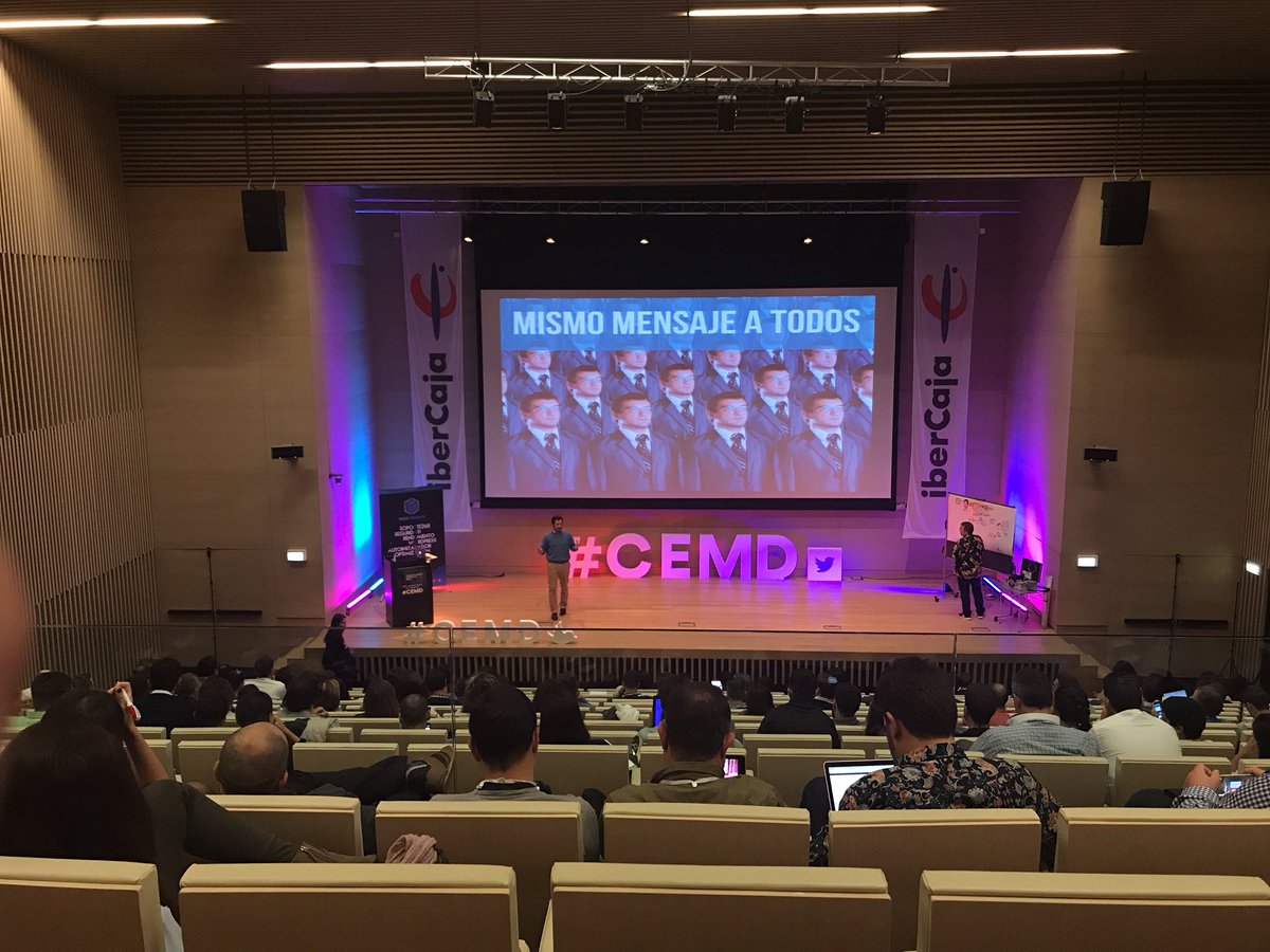 Nivelazo de los ponentes en el #CEMD seguimos 💪🏻