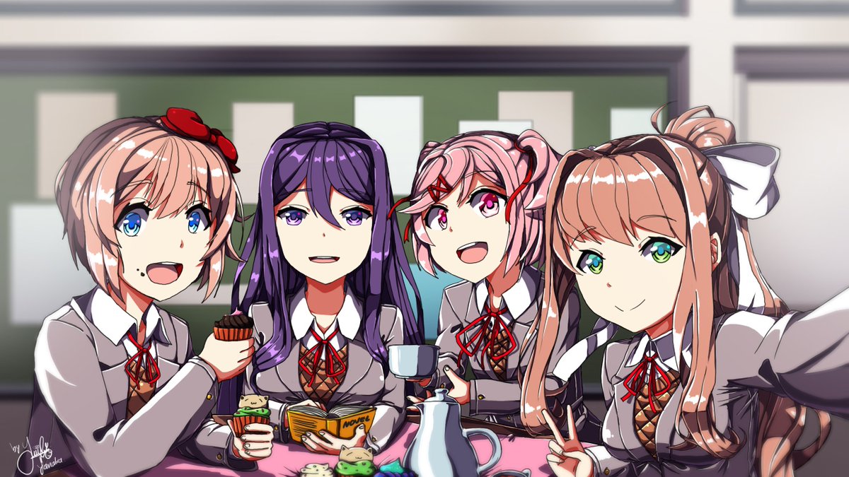 LeYanaka's tweet photo. @lilmonix3 
HEY THERE!
Spent a month making this...
Hope you like it!

Haha yea it took that long coz i only do it like half an hour per day lol
tried to copy the original artstyle but beautifully fail hahaha https://t.co/7pvqqFx816