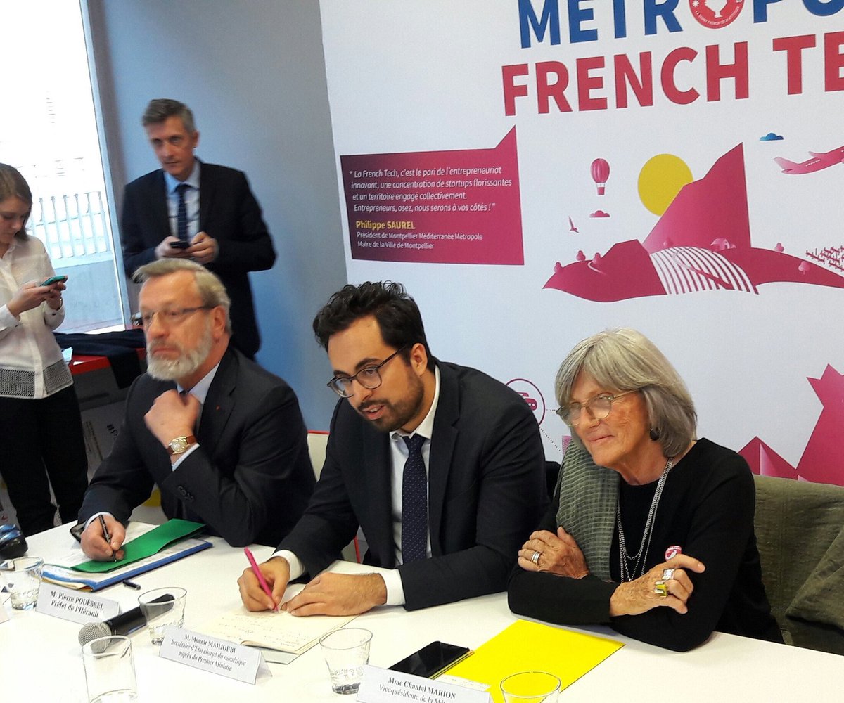 chantal_marion's tweet photo. Représente @Saurel_P #accueil #HotelFrenchTech @mounir @Mtp_FrenchTech @MTPCapitalSante #entreprises #startup @Montpellier3m https://t.co/y9or7OQShf