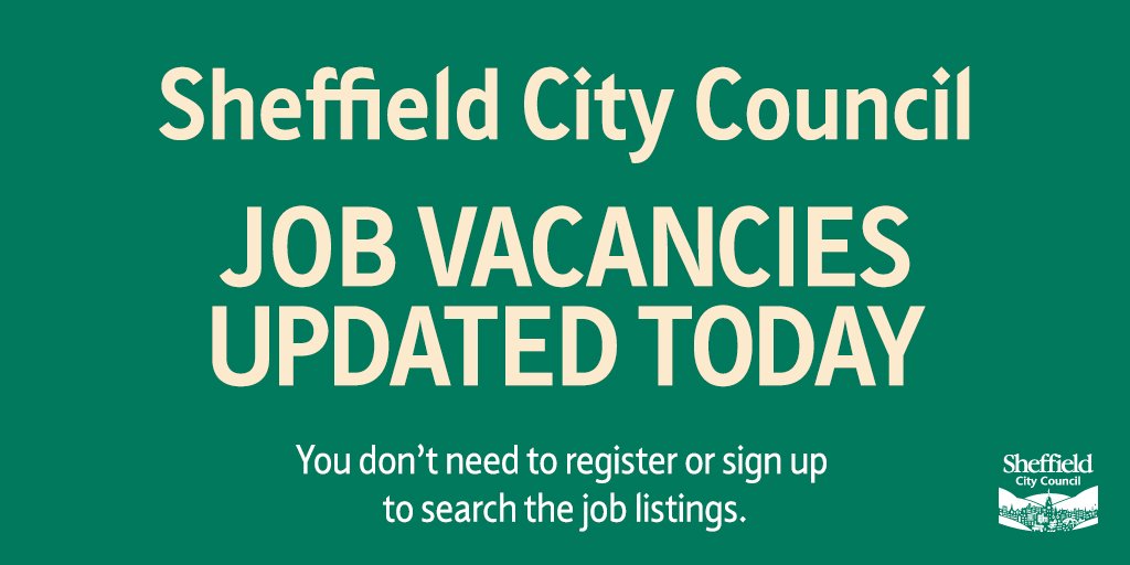 Sheffieldcitycouncil On Twitter Sheffield City Council Job