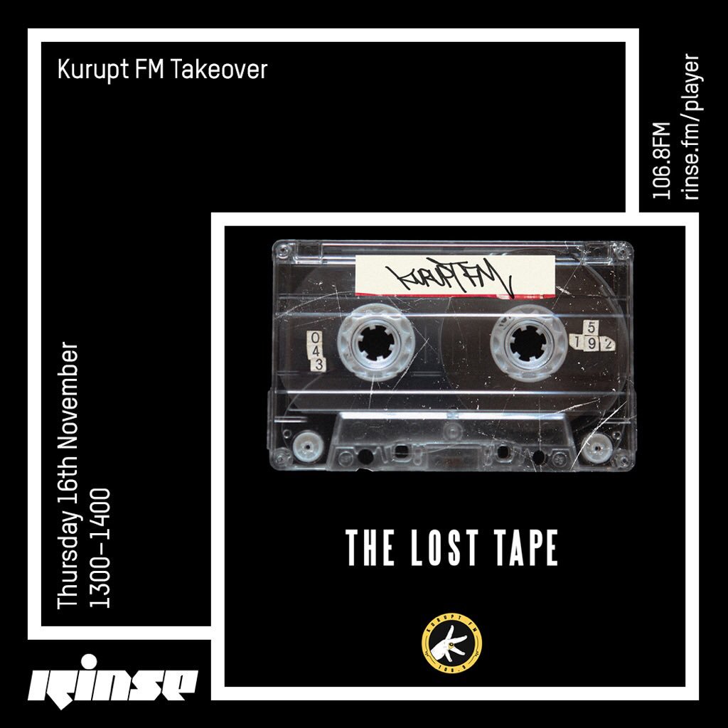 LOCK IN TO RINSE FM TODAY FOR THE KURUPT FM TAKEOVER FROM 1PM! 🔥🔥🔥🔥