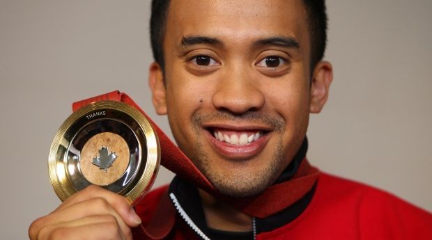 CBCOlympics's tweet photo. Gilmore Junio wants to be more than the guy who surrendered his Olympic spot https://t.co/Iq07KBPQAt https://t.co/WYlKYA7K3k
