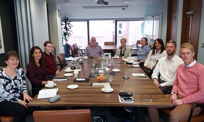 Happy to host the #NHS Charities Funders Forum this morning - representatives from <a href="/royalmarsden/">The Royal Marsden Cancer Charity</a> <a href="/ImperialCharity/">Imperial Health Charity</a> <a href="/maudsleycharity/">Maudsley Charity</a> <a href="/Barts_Charity/">Barts Charity</a>   <a href="/GreatOrmondSt/">Great Ormond Street Hospital for Children</a> <a href="/GivingtoGeorges/">St George's Hospital Charity</a> in attendance