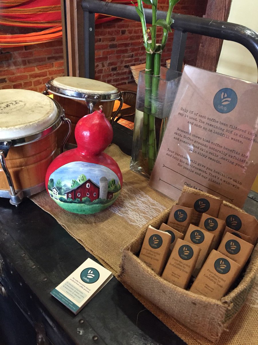 urbanizedbeauty's tweet photo. Our #exfoliatingsoaps are now available at Wapa Cafe in DC! Pay them a visit, they have delicious arepas :) https://t.co/j0EikwMKPx