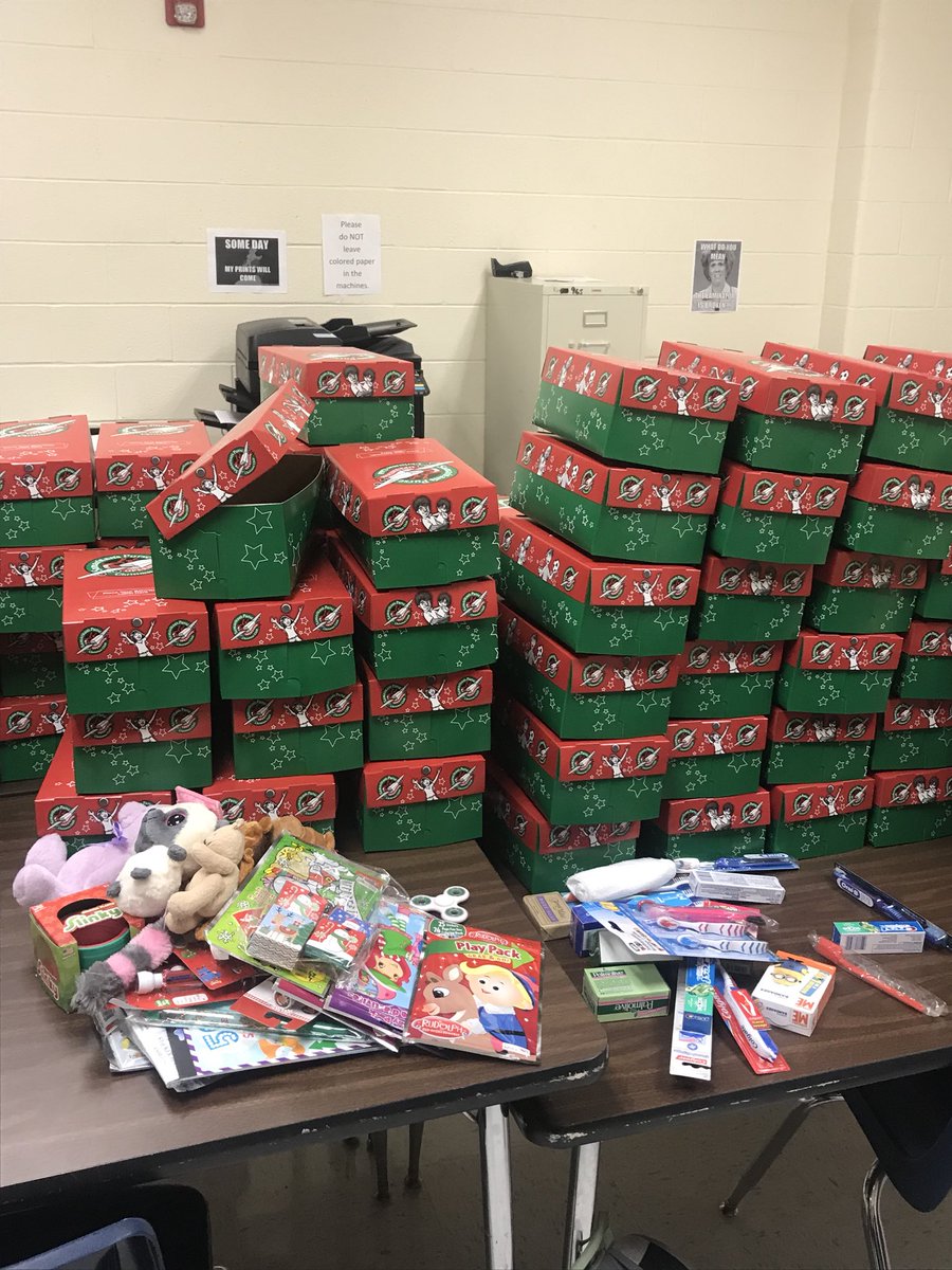 ButlerTFC's tweet image. You can still bring donations for operation Christmas child! Bring them by mr. Varghese’s room 957 by Tuesday!
