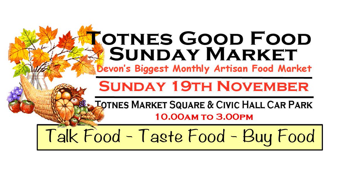 goodfoodsunday's tweet image. It’s back again this Sunday, #devons biggest and best monthly Good Food Market. Great Grub, Great Music, Great Town - #totnes