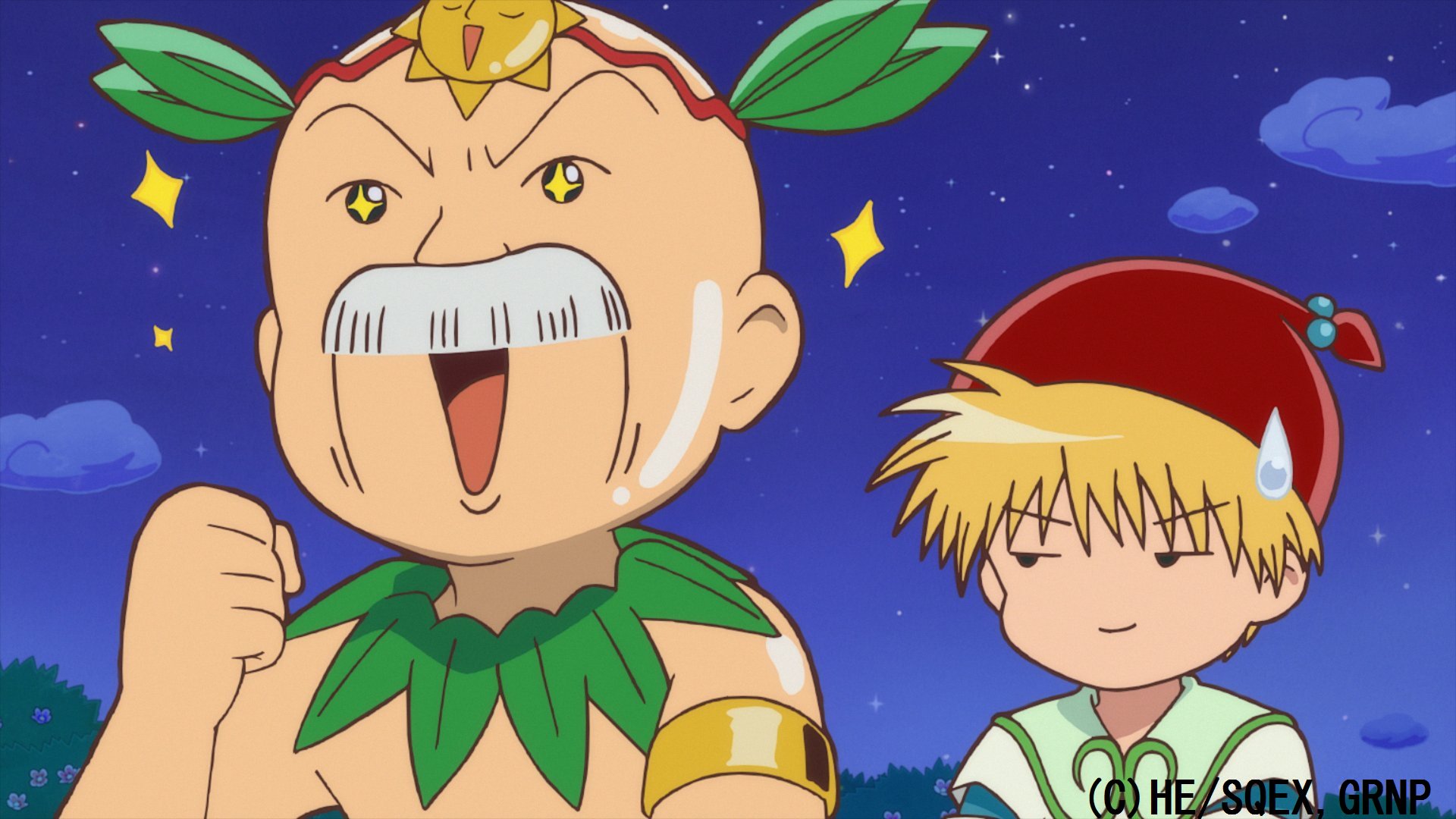 Twitter இல 魔法陣グルグル 公式 まもなく深夜3 30からtvq北海道にて 第19章 歌え バトーハの塔 スタート グルグル